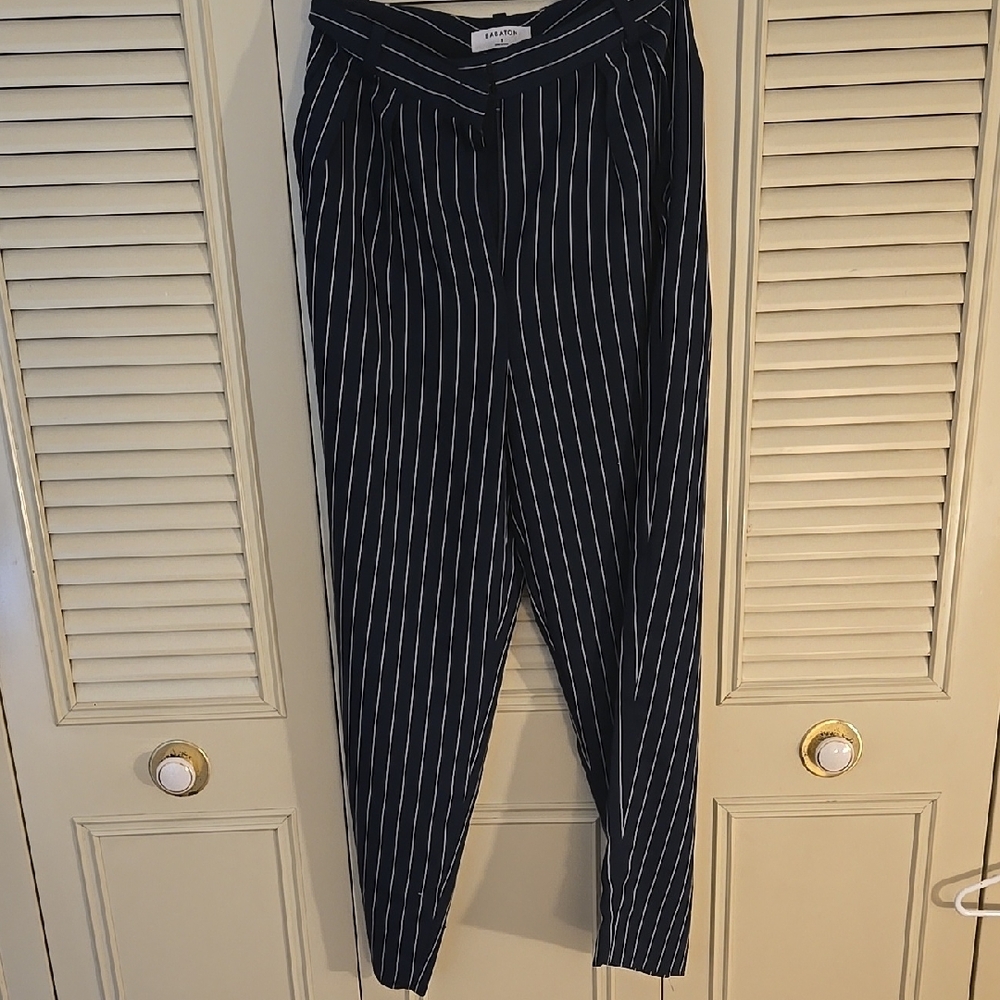 Aritzia Babaton Modesto High Waist Dress Pants, Navy, size 2